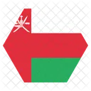 Oman Nacional Pais Icono