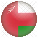 Oman Bandera Icono