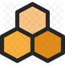 Propolis Honey Honeycomb Icon