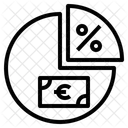 Grafico Euro Proporcao Ícone