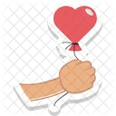 Propose Heart Balloon Icon