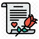 Propose Letter Love Icon