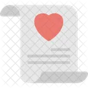 Proposal Letter Love Icon