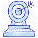Flecha Proposito Seo Icono