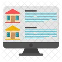 Propriedade on-line  Ícone