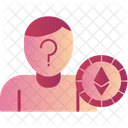 Proprietario Desconhecido Do Ethereum Metaverso Digtal Icon