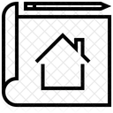 Propriete Plan Construction Icône