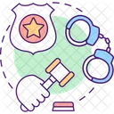 Idea Trafficker Prosecuting Icon