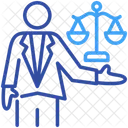 Prosecutor Case Justice Icon