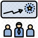 Prospection Target Teamwork Icon