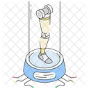 Prosthetic Leg Robotic Leg Robotics Icon