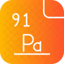 Protactinio Tabla Periodica Quimica Icono