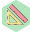 Protactor Rulerr Angle Ruler Education Icon