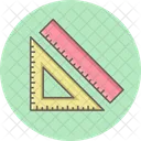 Protactor Rulerr Angle Ruler Education Icon