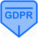 Protecao GDPR Oficial Ícone