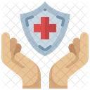 Protecao Medico Escudo Ícone