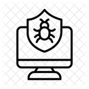 Protecao Contra Malware Seguranca Antivirus Ícone