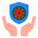 Seguranca Virus Covid Icon