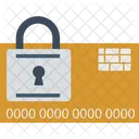 Protecao De Cartao Seguranca De Cartao Seguranca De Cartao ATM Ícone