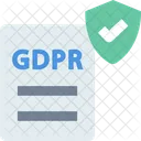 Protecao De Dadosv Protecao De Dados Gdpr Ícone