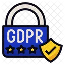 Proteção de dados gdpr  Ícone