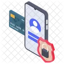 Protecao De Dados Moveis Seguranca De Login Senha Movel Ícone