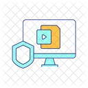 Proteção de dados on-line  Icon