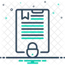 Proteção de Documentos  Ícone