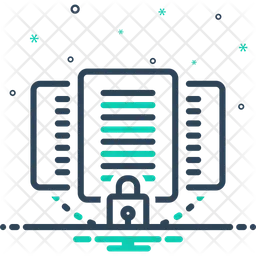 Proteção de Documentos  Ícone