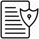 Proteção de Documentos  Ícone