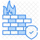 Proteção por firewall  Ícone