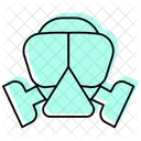 Icone De Linha De Sombra De Cor De Protecao De Ouvido Icon