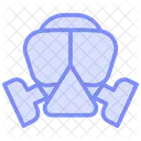 Icone De Contorno De Cor De Protecao De Ouvido Icon