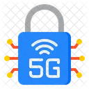 Proteção de rede 5G  Ícone