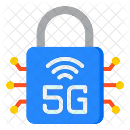 Proteção de rede 5G  Ícone