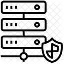 Proteção do servidor de dados  Ícone