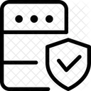 Protecao De Verificacao De Servidor Verificacao De Servidor Protecao De Servidor Ícone