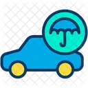 Mao Protecao Carro Ícone