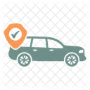 Protecao De Carro Seguro De Carro Seguro Ícone