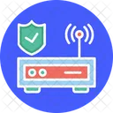 Protecao Wi Fi Wi Fi Privado Roteador Vpn Ícone