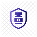 Proteccion Vacunacion Escudo Icono