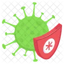 Virus Proteccion Escudo Icono