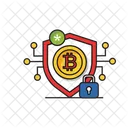 Protección bitcoin  Icono