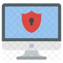 Proteccion Informatica Seguridad Informatica Antivirus Del Sistema Icono