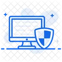 Proteccion Informatica Ciberseguridad Sistema De Cifrado Icono