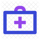 Protección personal de accidente  Icono