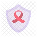 Proteccion Contra El Cancer Proteccion Seguro Icono