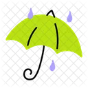 Protección contra la lluvia  Icono