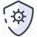 Proteccion Virus Escudo Icono