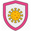 Proteccion Covid Virus Coronavirus Icono